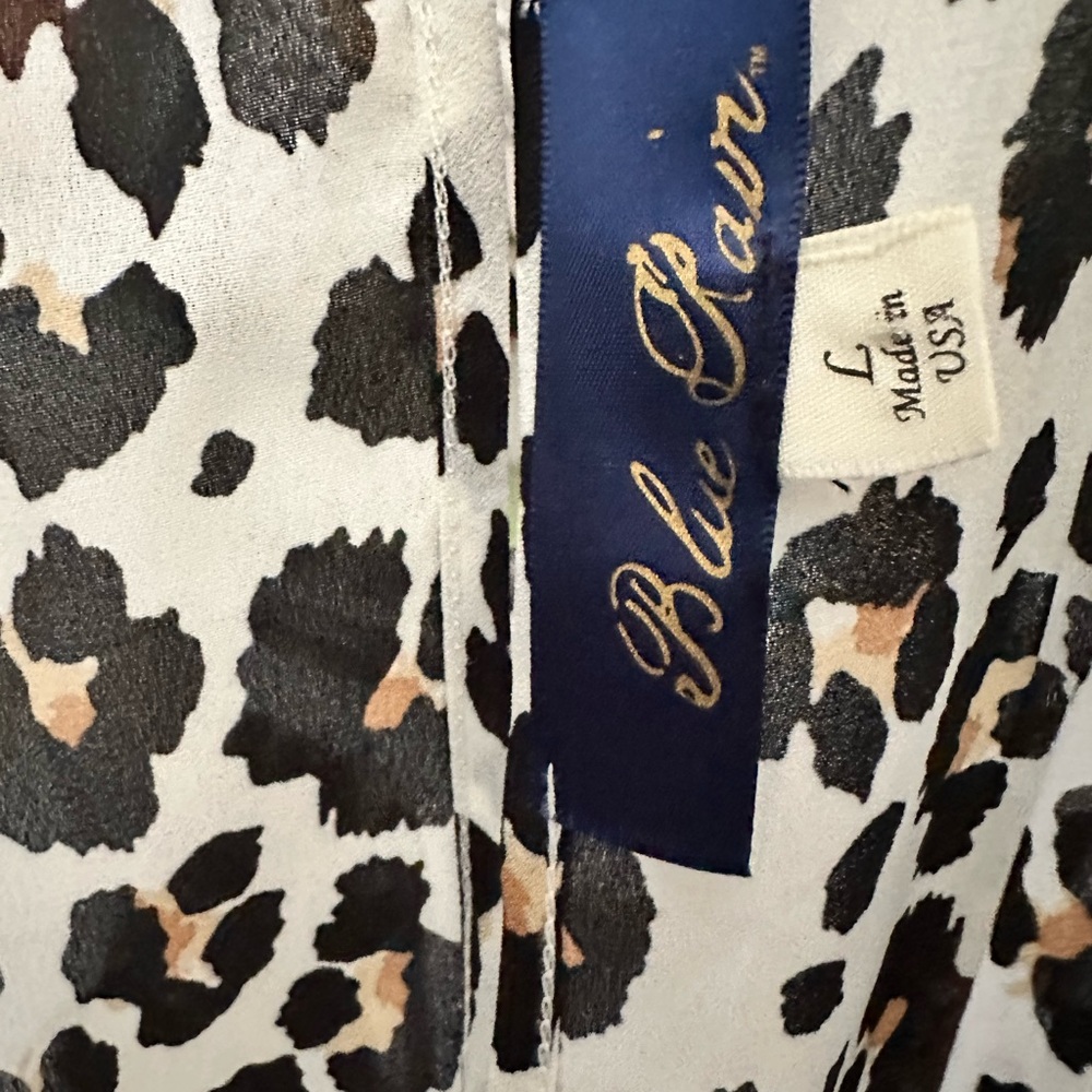 Leopard Print Keyhole Tank - Picture 3 of 3